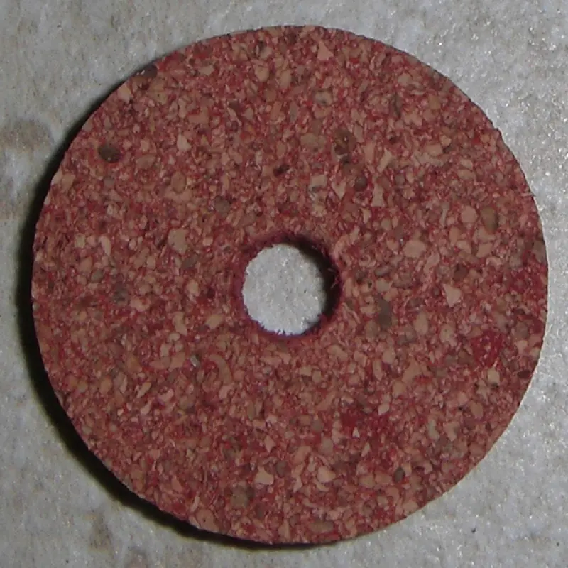 Anéis de cortiça de Burl Premium 1/4" Anéis de cortiça de Burl Premium 1/4"