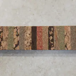 倾斜的伯尔软木块 1.5 x 1.5 英寸 x 12"