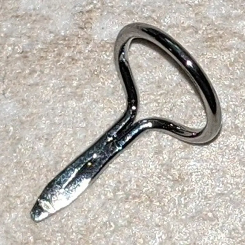 Alperna Standard Wire Chrome enda fot flyga guider