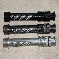 Alpes TiCH RA7WL2 Fly Reel Seat w/tejido Texalium plata insertar