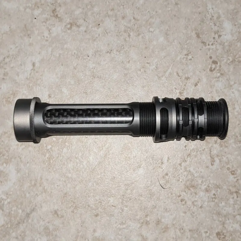 木头插入青铜色铝飞辘座 3-6 WT