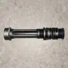 Matt Gunmetal aluminium trä eller kol infoga flyga rullfäste 3-6 WT