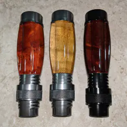 Masukkan kayu kerusi Terbang kekili aluminium Gunmetal WT 3-6