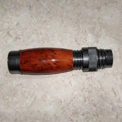 Masukkan kayu kerusi Terbang kekili aluminium Gunmetal WT 3-6