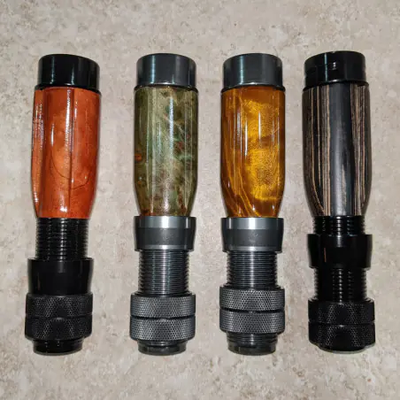 Masukkan kayu kerusi Terbang kekili aluminium Gunmetal WT 3-6