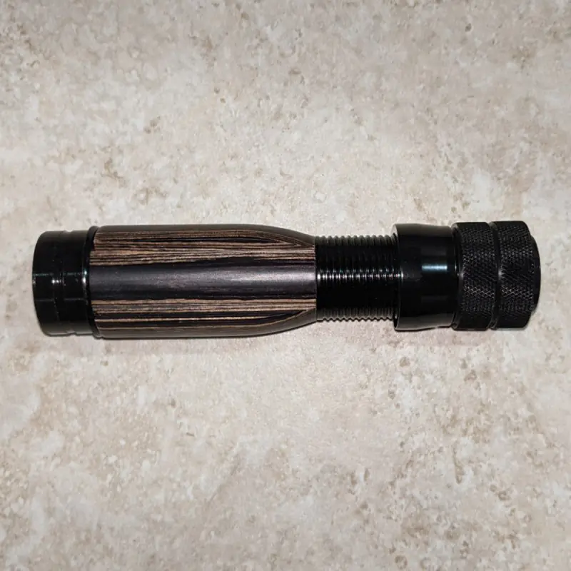 Masukkan kayu kerusi Terbang kekili aluminium Gunmetal WT 3-6