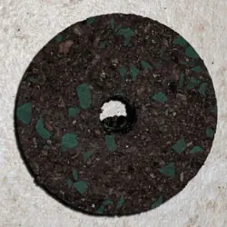 Burnt Speck Cork Rings 1/2"