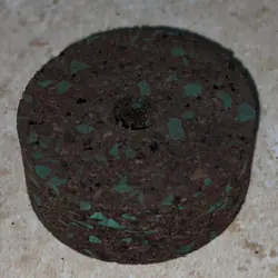 Burnt Speck Cork Rings 1/2"