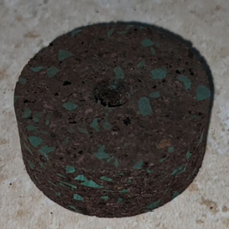 Burnt Speck Cork Rings 1/2"