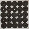 Burnt Speck Cork Rings 1/2"