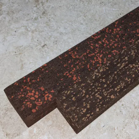 Burnt Speck Cork Blocks