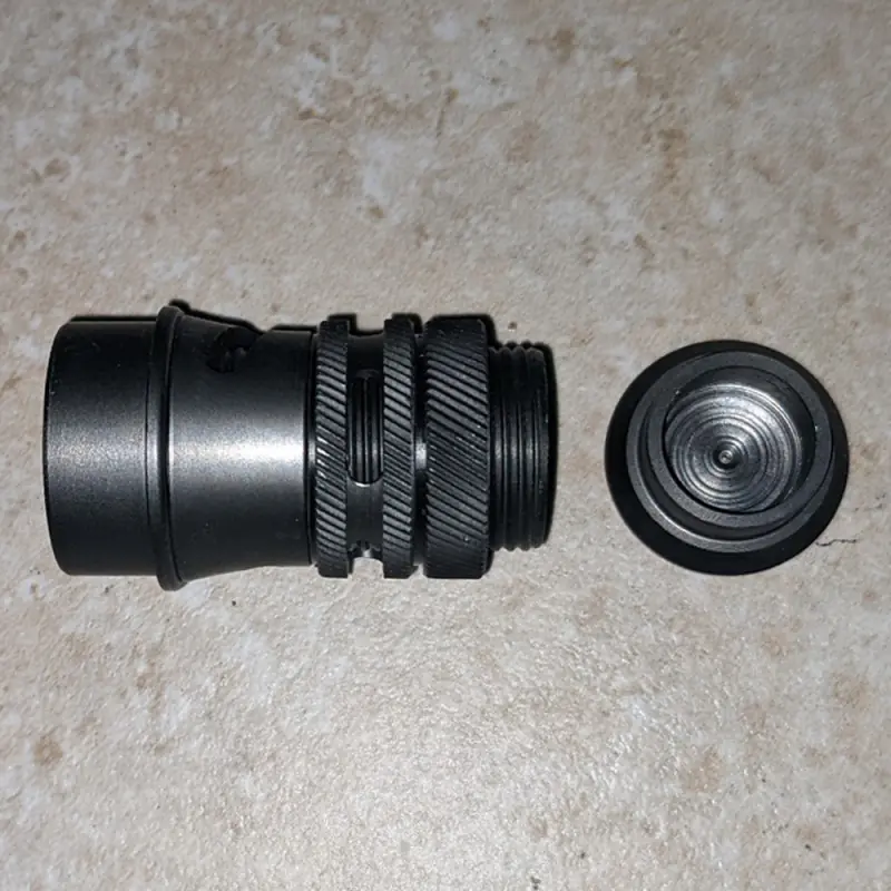 Madeira inserir alumínio Gunmetal voar Reel Seat WT 3-6