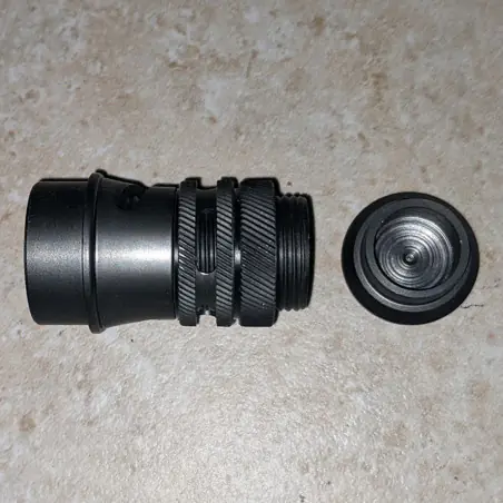 Masukkan kayu kerusi Terbang kekili aluminium Gunmetal WT 3-6