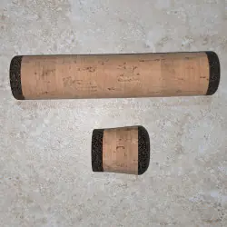Cork and Rubberized Ice Rod Grips and Fighting Butts