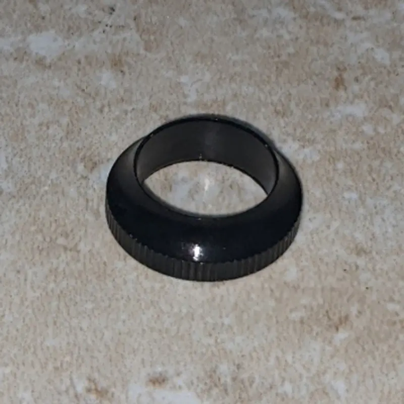 Aluminum Anodized Winding Check with Knurled edges