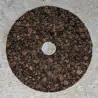 Gummibelagt kork ringe 1/4" med Center hul 1/4"
