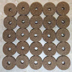 Premium Burl Cork ringe 1/2"