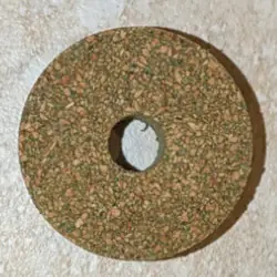 Premium-Burl Cork Ringe 1.5" mit 3/8" Mittelloch