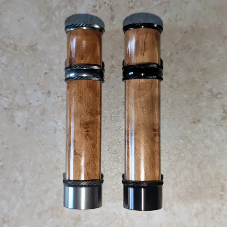 Sliding Band Mortised Down-Locking Burl Fly Reel Seat 0-6wt