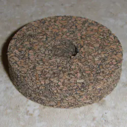 Sort Premium Burl Cork ringe 1/4"
