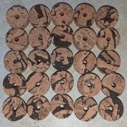 Striped Cork Rings V2 1/2"