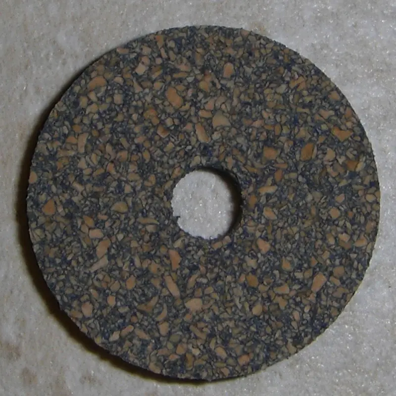 Blå Premium Burl Cork ringe 1/4"