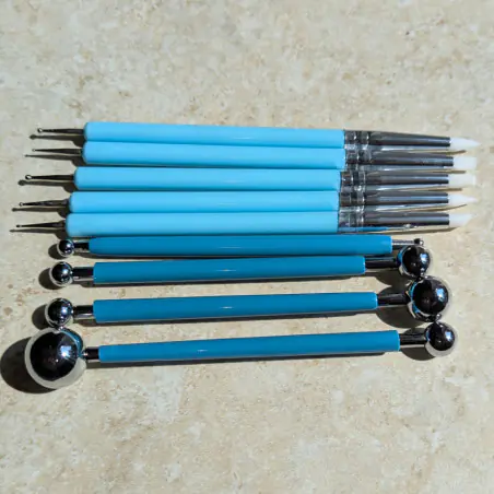 Set di 9 pezzi Deluxe Marbling Tool