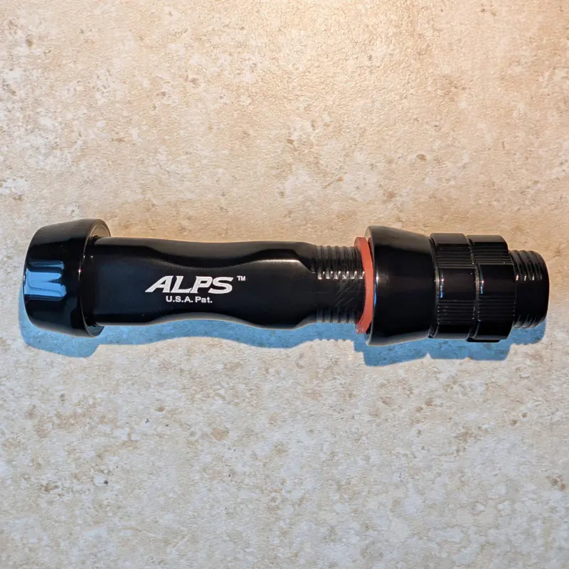 Alps Triangular Casting Aluminum Reel Seat with Woven Texalium Insert Size 12