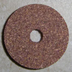 Rødlig brun Premium Burl Cork ringe 1/4"