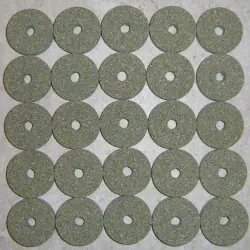 Groene Premium Burl Cork ringen 1/4"