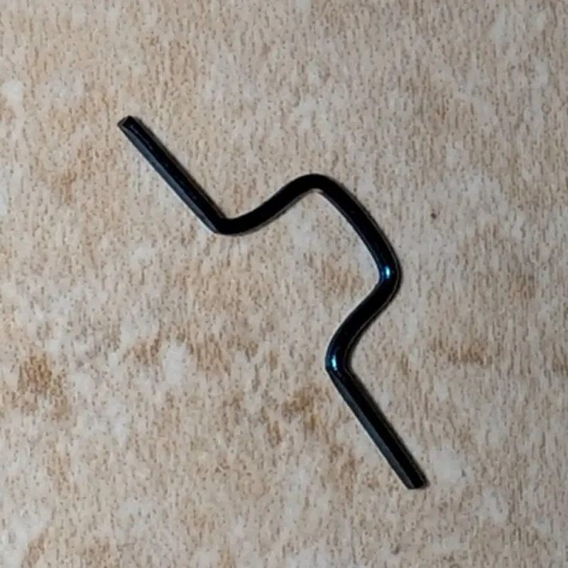 Cobalt Blue Anodized Hook Keepers