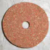 Ljus röd Premium Burl Cork ringar 1/8 ”