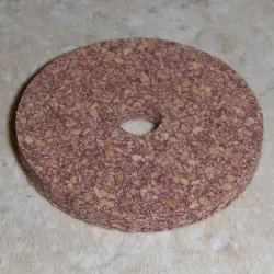 Reddish Brown Premium Burl Cork Rings 1/8"