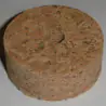 Naturliga Burl Cork ringar 1/2 ”med 1/4” centrumhål
