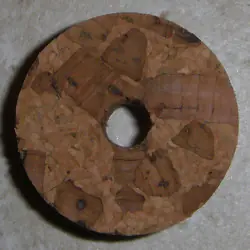 Tigre truta Premium Burl cortiça anéis 1/2"