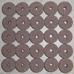 Premium violet Burl Cork bagues 1/2"