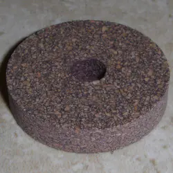 Premium fioletowy korek Burl pierścienie 1/4"