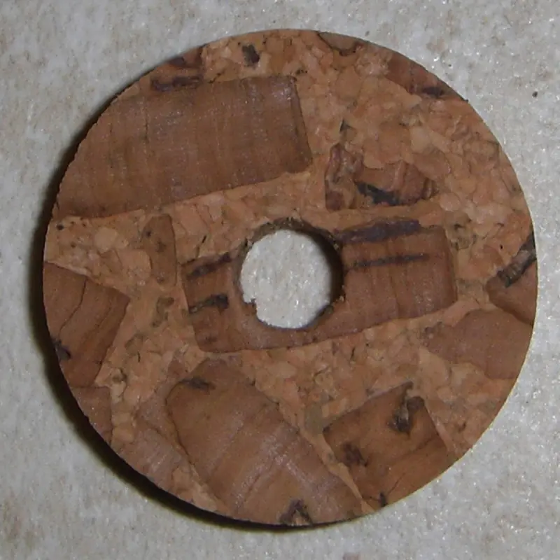 Tigre truta Premium Burl cortiça anéis 1/4" Tigre truta Premium Burl cortiça anéis 1/4"