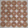 Anillos de tigre trucha Premium Burl corcho 1/8"