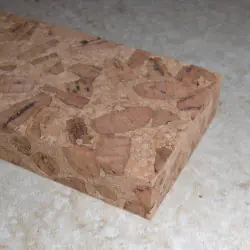 Premie Burl Cork stroken 0.5 "x 2" x 12 "