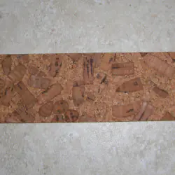Strisce di sughero Burl viola Premium 0,125 "x 2" x 12 "