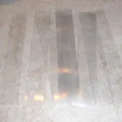 2" agarre edificio Shrink Wrap 12 pulgadas de longitud