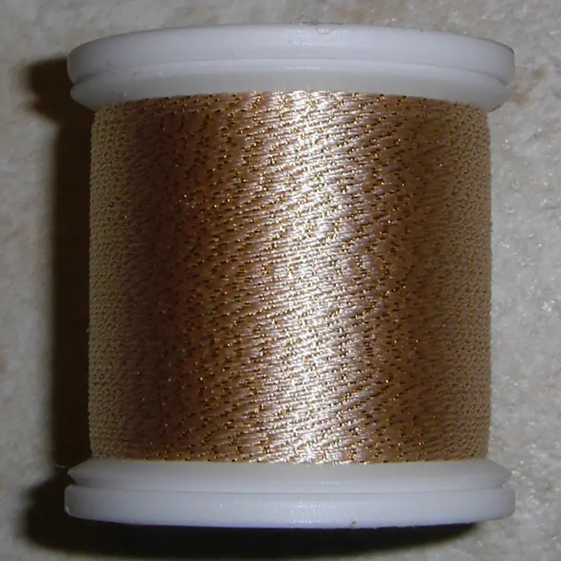 FishHawk 3/0 Silk berkilau Thread (merangkumi 100 meter)