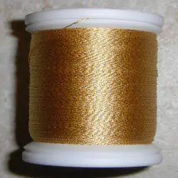 Silver 224 FishHawk 3/0 Silk Sparkle tråd (100 meters spolar)