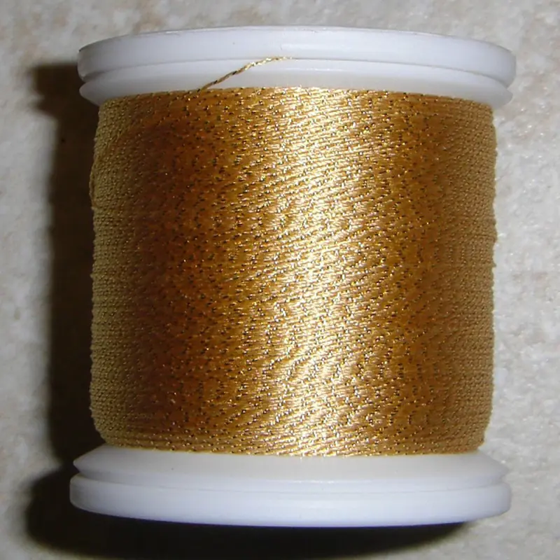Zilver 224 FishHawk 3/0 Silk Sparkle Thread (100 meter spoelen)