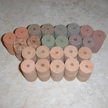 Burl semulajadi & Premium Cork 140 keping pelbagai Kit