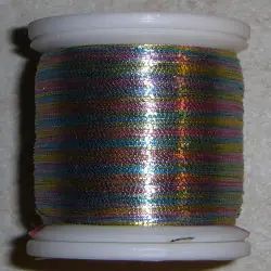 Regenbogen FishHawk Metallic (P) Gewinde Größe A (100 Yard Spulen)