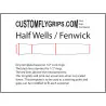 La moitié des puits / Fenwick gratuit Grip Template