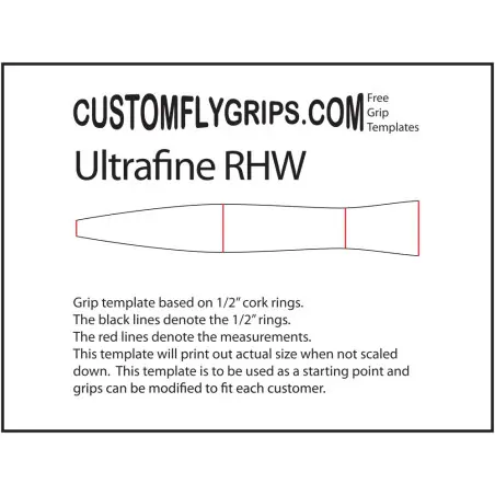 Ultrafine Wells ngược nửa Grip mẫu miễn phí