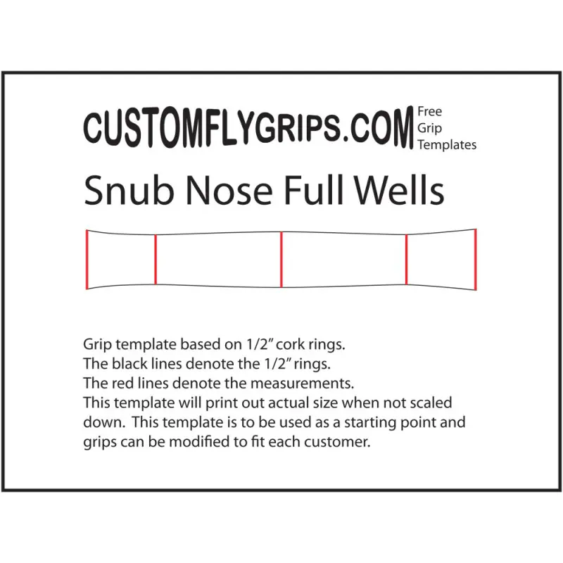 One Full Wells Free Grip Template
